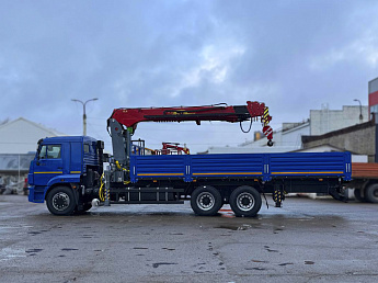 Бортовой КАМАЗ 65117 с КМУ СмартЭко FG716HP_5
